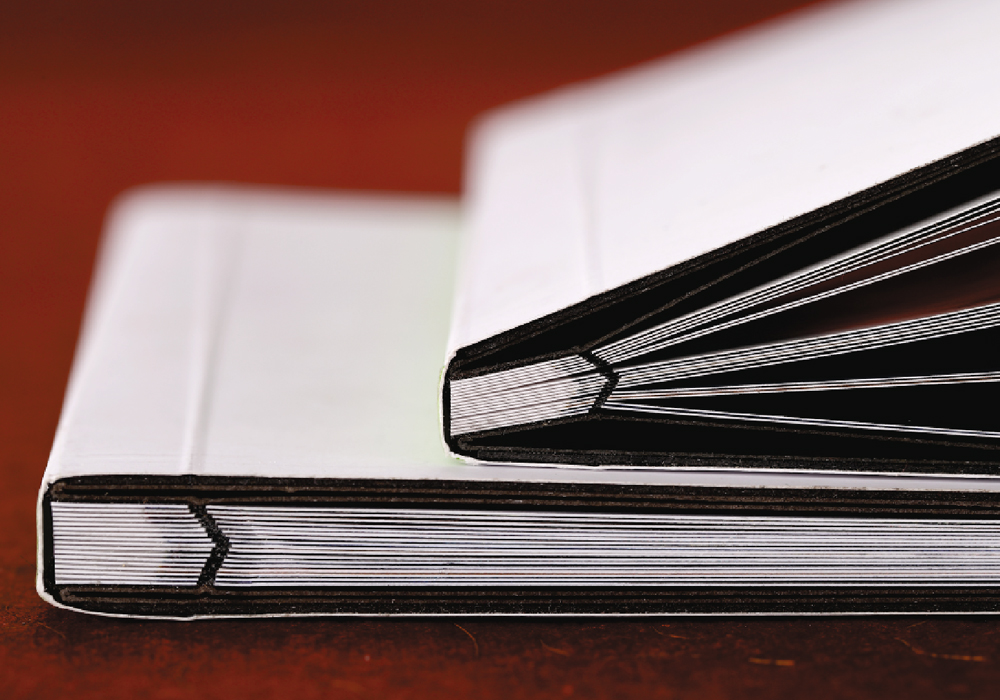 VShape Lay Flat Binding