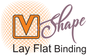 VShape Lay Flat Binding