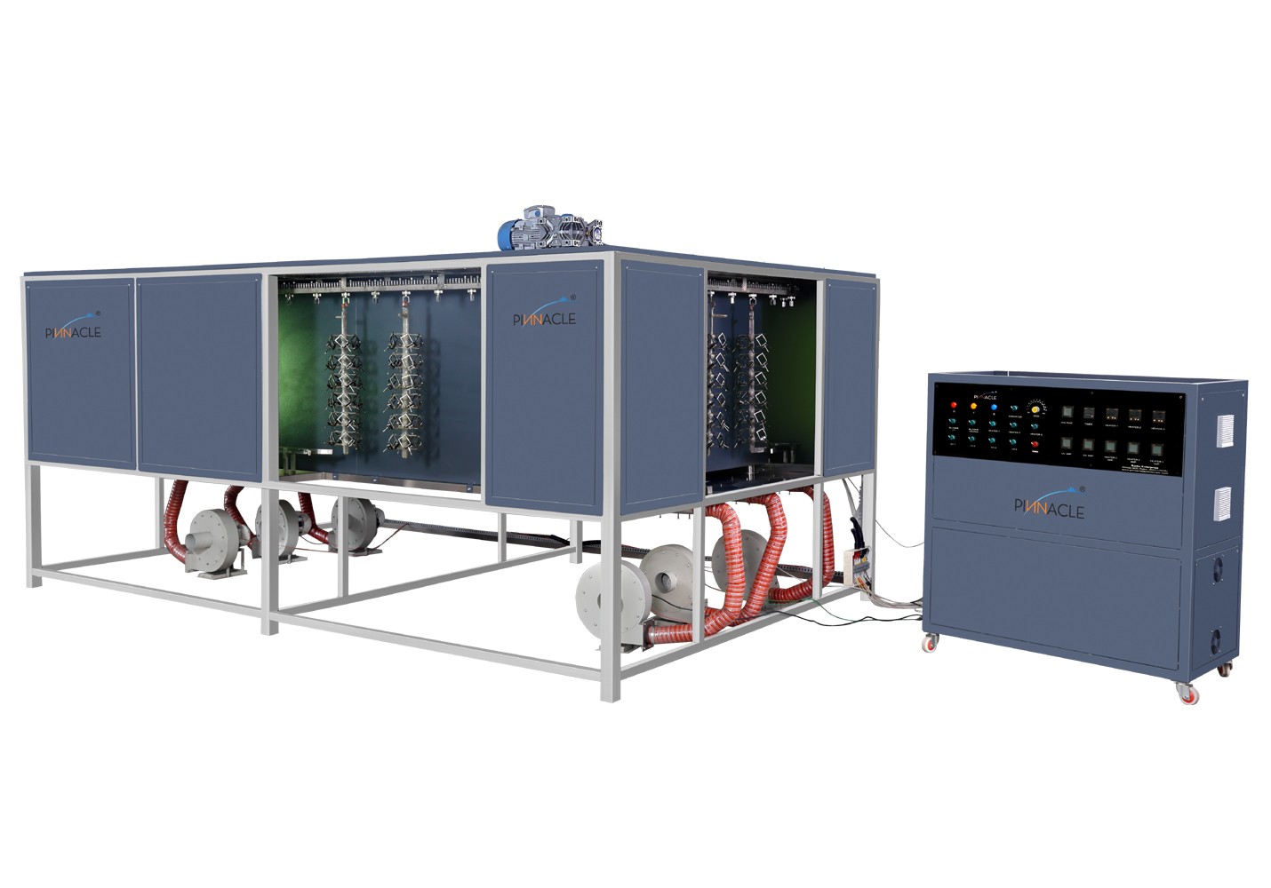 Inline UV Curing with Hot Air Dryer